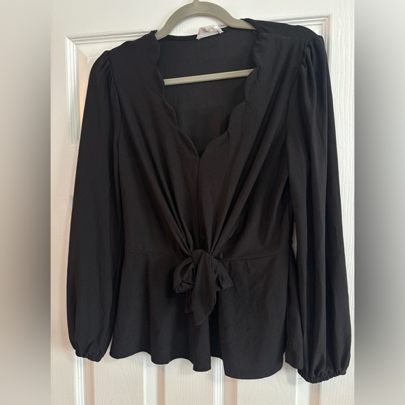 Black blouse ‼️BOGO‼️ - Picture 1 of 6